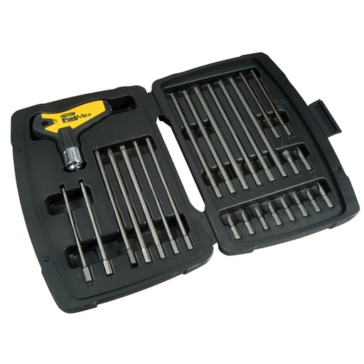 [PTG325.00009] STANLEY® FATMAX® Set de manere in T cu clichet (27 bucati), 0-79-153