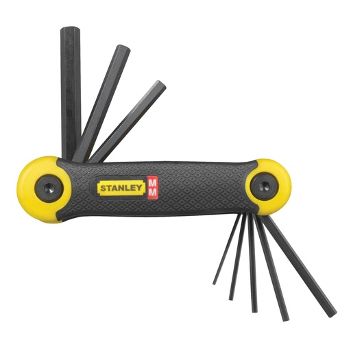 [PTG325.00016] STANLEY® Set chei hexagonale metrice pliabile (8 bucati), 69-264