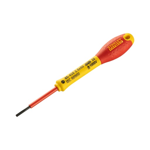 [PTG325.00027] STANLEY® FATMAX® Surubelnita paralela izolata, 2,5 mm x 50 mm, 0-65-410
