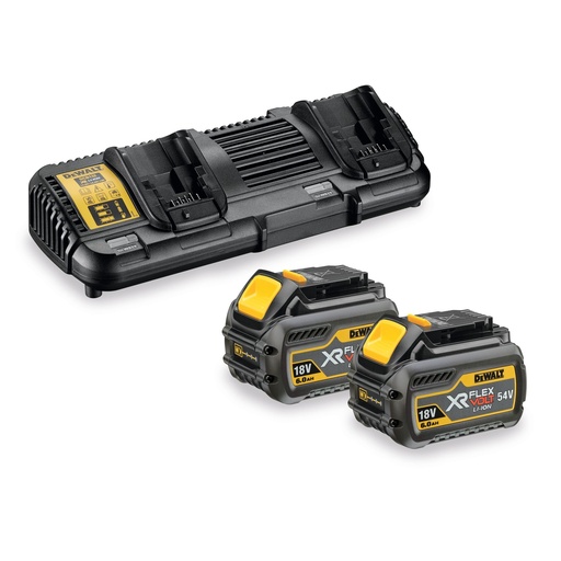 [PTG357.00044] DEWALT XR FLEXVOLT® Twin Battery Starter Kit, 54V, 6Ah, Australia & New Zealand, DCB132T2-XE