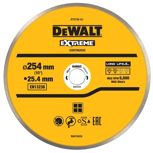 [PTG405.00046] DEWALT Diamond Cutting Disc, 5 mm, Japan, DT3734-XJ