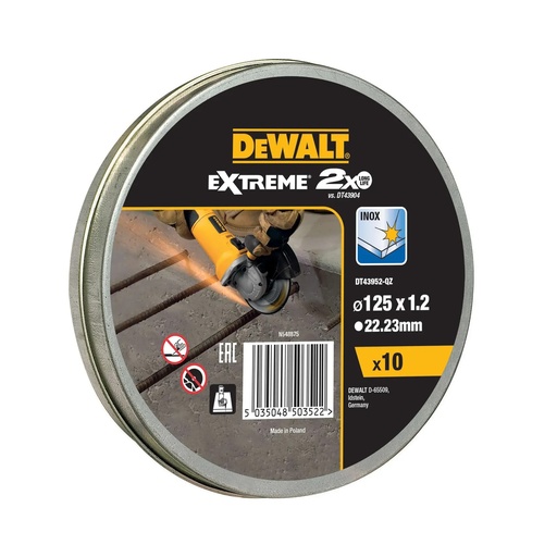 [PTG405.00130] DEWALT Extreme OSA Cutting Disc, 10 PK, DT43952-QZ