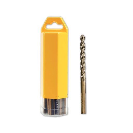 [PTG365.00403] DEWALT EXTREME HSS-G Gold Ferrous Metal Drill Bit, 10mm, 10 Pack, DT5557-QZ