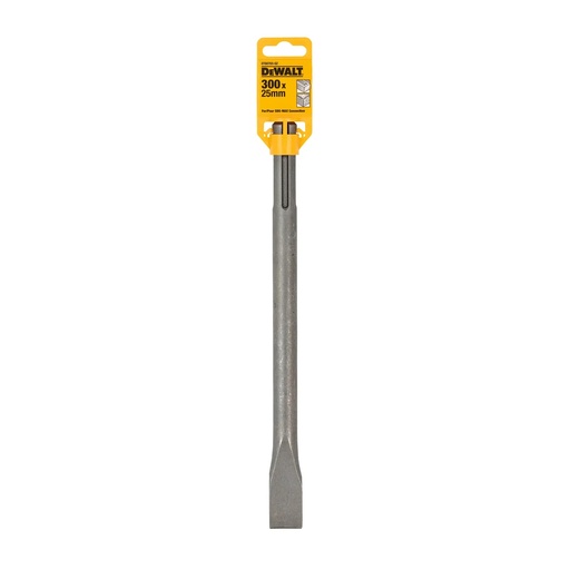 [PTG365.00458] DEWALT SDS MAX Flat Chisel, 25 mm x 300 mm, DT60703-QZ