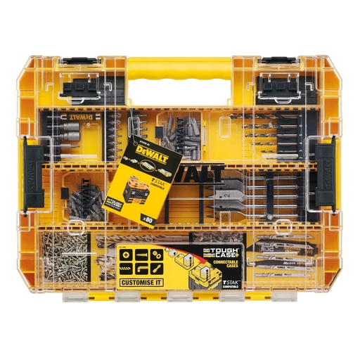 [PTG365.00679] DEWALT Set de masini de gaurit, 80 de piese, DT70767-QZ