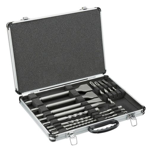 [PTG365.01000] DEWALT SDS PLUS Drill Bit and Chisel Set in Aluminum Case, 15 pc., DT9679-QZ
