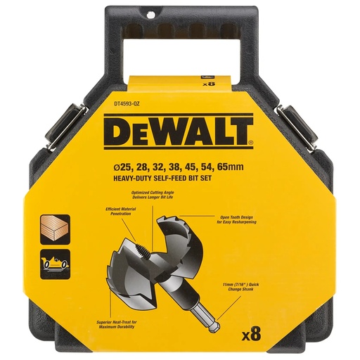 [PTG365.01068] DEWALT Self Feed Bits, DT4593-QZ