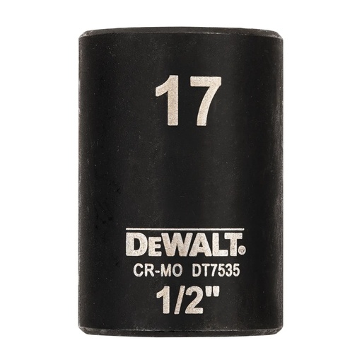 [PTG367.00051] DEWALT 1/2" Shallow Impact Socket, 17mm, DT7535-QZ