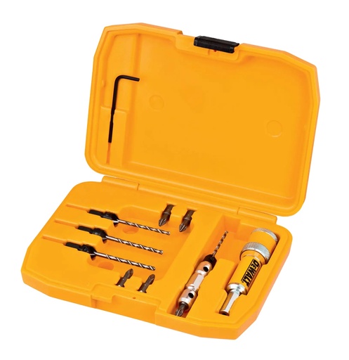 [PTG367.00064] DEWALT Countersink Flip & Drive Set, 10 Piece, DT7612-XJ