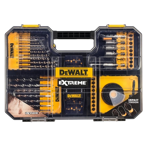 [PTG367.00065] DEWALT Set de 100 de burghie compatibil cu sertarul IV TSTAK, DT70620T-QZ