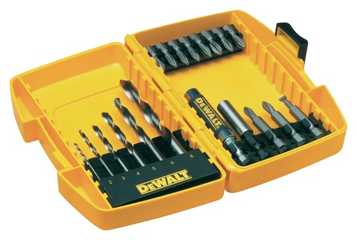 [PTG367.00083] DEWALT SET DE BURGITE PENTRU SURUBELNITA, 19 BUCATI, DT7921-QZ