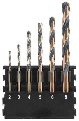 [PTG367.00184] DEWALT BLACK&GOLD DRILL BIT MIX BAR, 6PC, DT70828-QZ