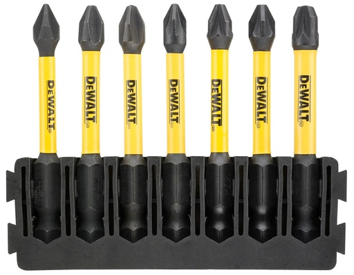 [PTG367.00198] DEWALT PH PZ MIX BAR FLEXTORQ, 7PC, 57MM, DT70819-QZ