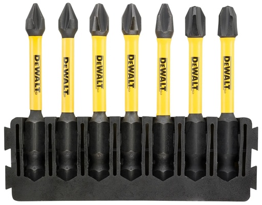 [PTG367.00201] DEWALT PHILLIPS MIX BAR FLEXTORQ, 7PC, 57MM, DT70818-QZ