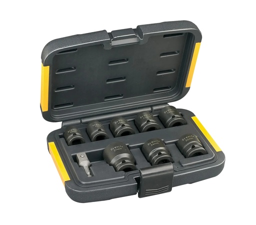 [PTG367.00252] DEWALT Extreme Set chei tubulare de impact -, 9 piese, DT7507-QZ