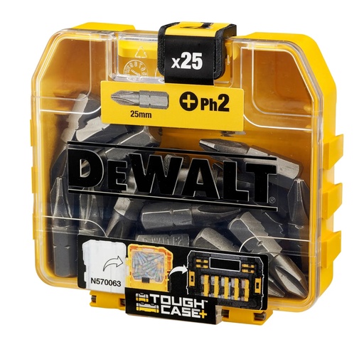 [PTG367.00303] DEWALT High Performance Small Bulk Storage Set, 25 mm, 25 pc, DT71522-QZ