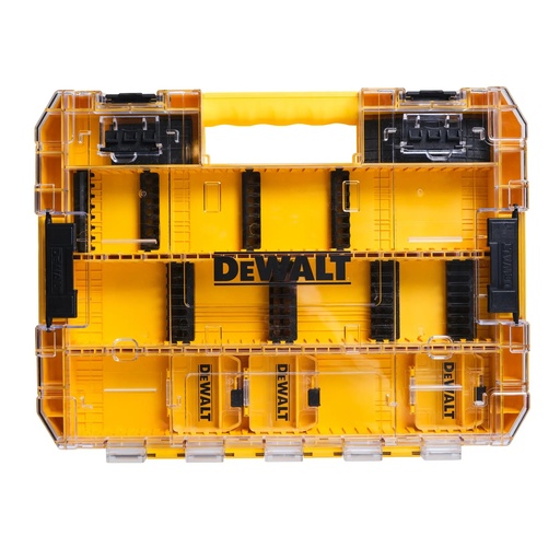 [PTG367.00322] DEWALT Large Tough Case + Small Bulk Storage Case x3 + Dividers + Screwdriver Bit Bars, Empty, Empty, Empty, DT70804-QZ
