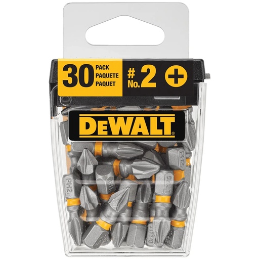 [PTG367.00348] DEWALT MAX IMPACTô PH2 INSERT BIT 30 PACK, 25MM, DWA1PH2MI30
