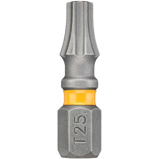 [PTG367.00357] DEWALT MAX IMPACTô TX25 INSERT BIT 5 PACK, 25MM, DWA1TX25MI5