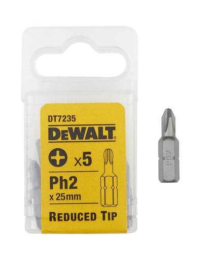 [PTG367.00454] DEWALT Standard SL2 Reduced Tip, 25mm, DT7235-QZ