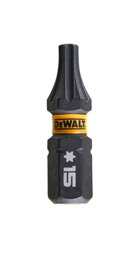 [PTG367.00469] DEWALT T15 FLRQ Screwdriver Bit, 25mm, 5 Pcs, DT7380T-QZ
