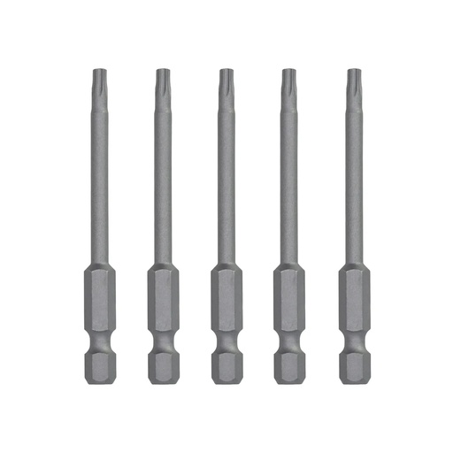 [PTG367.00471] DEWALT T15 Screwdriver Bit, 70mm, 5 Pcs, DT7291-QZ