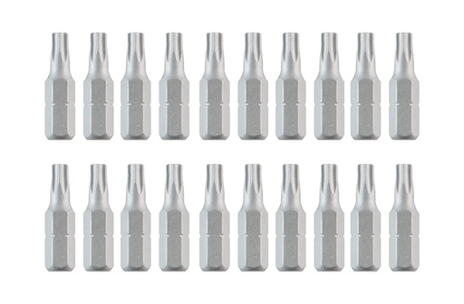 [PTG367.00478] DEWALT T25 Screwdriver Bit, 25mm, 20 Pcs, DT7267-QZ