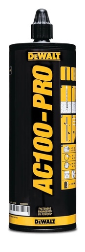 [PTG411.00003] DEWALT Ac100-PRO - 410ml Cartridge, 1 Pack, DFC1230000