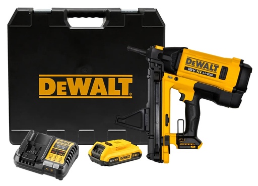 [PTG413.00005] DEWALT 18V XR® Gas Concrete Nailer - 1 x 2AH, DGN845D1-GB