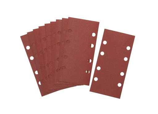 [PTG419.00053] DEWALT 1/3 Sheet Multi Purpose Sanding Sheet 8-hole, 93mm x 190mm, 240g, 10 Pack, DT8624-QZ