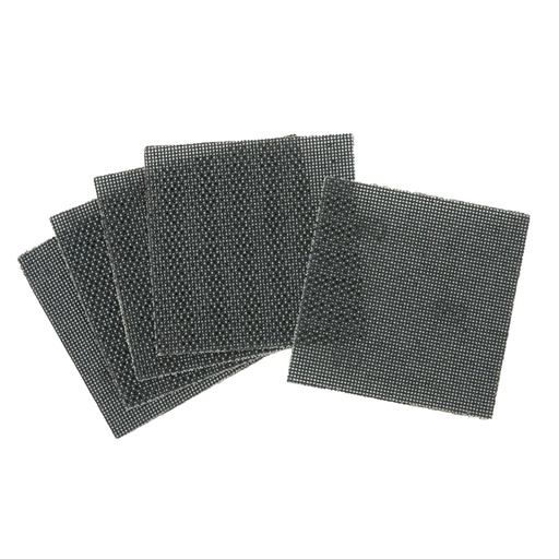 [PTG419.00085] DEWALT Extreme 1/4 Sheet Mesh Sandpaper, 115mm x 115mm, 80g, 5 Pack, DTM3022-QZ