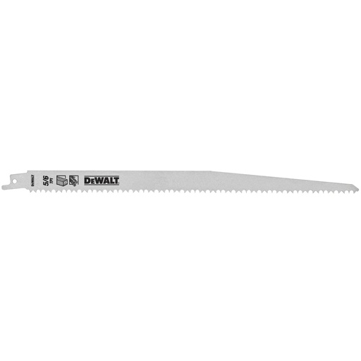 [PTG421.00037] DEWALT 3 TPI (Wood) HCS Reciprocating Blade, 305mm, 5 Pack, DT2432-QZ