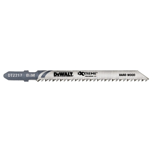 [PTG421.00044] DEWALT Extreme Precision BI Metal Jigsaw Blade Wood (T101BF), 75mm, 3 Pack, DT2217-QZ
