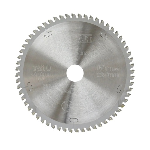 [PTG421.00050] DEWALT Extreme Workshop Circular Saw Blade TCG (16/25/30mm), 210mm, 60T, DT90288-QZ