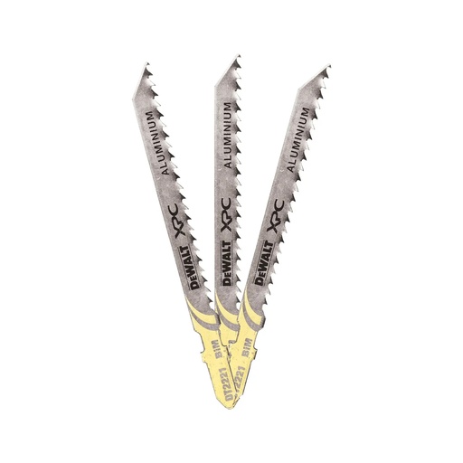 [PTG421.00058] DEWALT Extreme Precision BI-Metal Jigsaw Blade Wood (T127DF), 75mm, 3 Pack, DT2221-QZ
