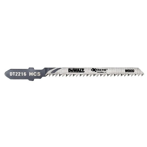 [PTG421.00107] DEWALT Extreme Precision HCS Jigsaw Blade Wood (T119BO), 54mm, 5 Pack, DT2216-QZ