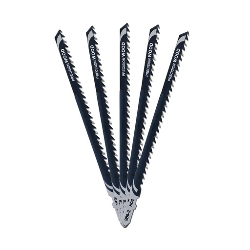 [PTG421.00136] DEWALT T-Shank HCS Jigsaw Blade Wood (T344DP), 116mm, 5 Pack, DT2076-QZ