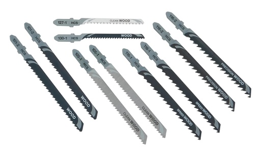 [PTG421.00146] DEWALT HCS Wood Jigsaw Blade Set, 10 Pack, DT2290-QZ
