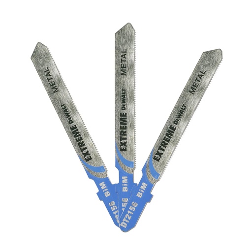 [PTG421.00149] DEWALT Extreme T-Shank BI Metal Jigsaw Blade, 51mm, 3 Pack, DT2156-QZ