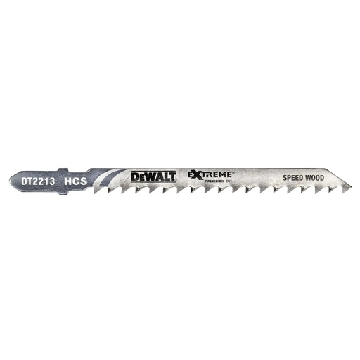 [PTG421.00170] DEWALT Extreme Precision HCS Wood Jigsaw Blade (T144D), 75mm, 5 Pack, DT2213-QZ