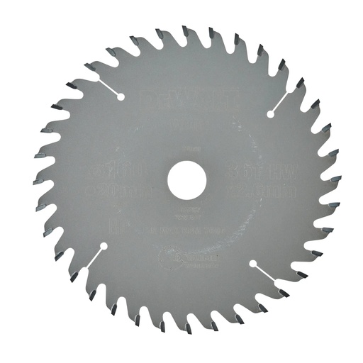 [PTG421.00204] DEWALT Extreme Workshop Circular Saw Blade, 160mm x 20mm, 36T, DT4057-QZ