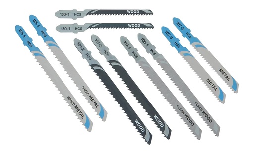 [PTG421.00255] DEWALT HCS Jigsaw Blade (Wood & Metal) Set, 10 Pack, DT2294-QZ
