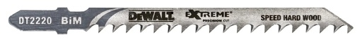 [PTG421.00268] DEWALT Extreme Precision BI Material Wood Jigsaw Blade (T144DF), 75mm, 3 Pack, DT2220-QZ