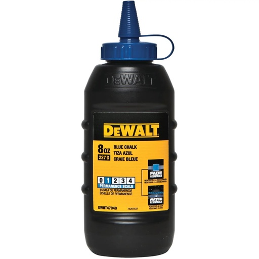 [PTG317.00023] DEWALT Chalk - Blue, 8 Oz, DWHT47049L
