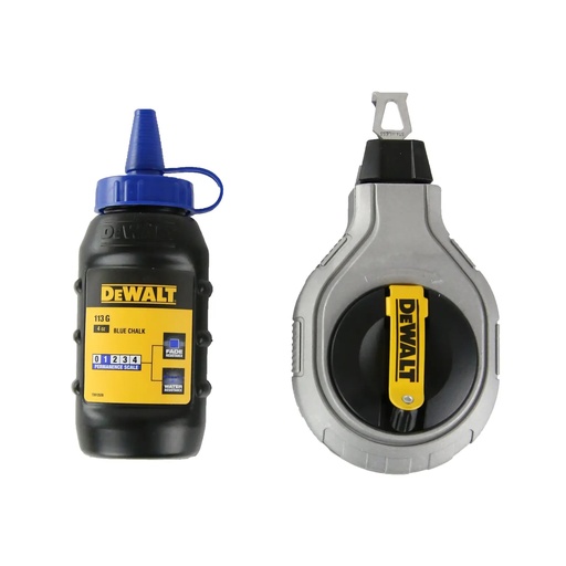 [PTG317.00027] DEWALT 6:1 Aluminium Reel With Blue Chalk, DWHT47425-9