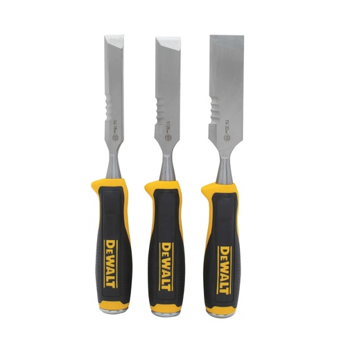 [PTG299.00026] DEWALT 3 pc Side Strike Wood Chisel Set, DWHT16148