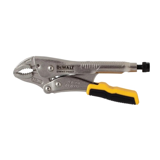 [PTG321.00086] DEWALT Quick Release Curved Jaw Locking Pliers, 175mm/7", DWHT75907