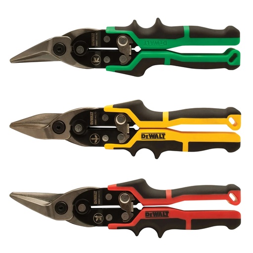[PTG321.00105] DEWALT 3 pack Aviation Snips, DWHT14676