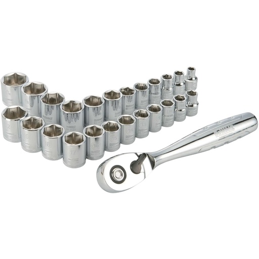 [PTG323.00032] DEWALT Socket Set, 3/8in, 24 Pc, DWMT72161