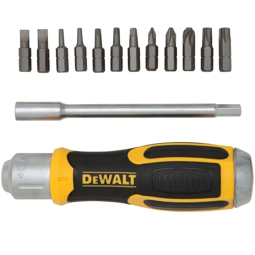 [PTG325.00043] DEWALT Ratcheting Screwdriver, DWHT69233